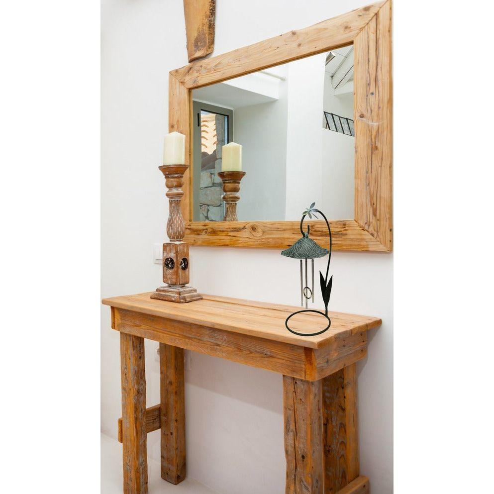 solar wind chime for indoors neutral earthy colors