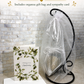 Memorial Solar chime in gift bag with card